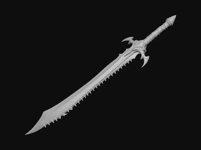 3D model for Bloodthirst Blade