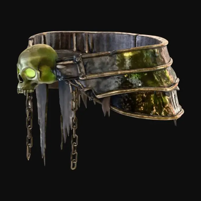 3D model for Ethereal Skull Belt