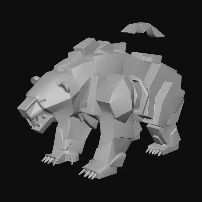 3D model for tuunbaq