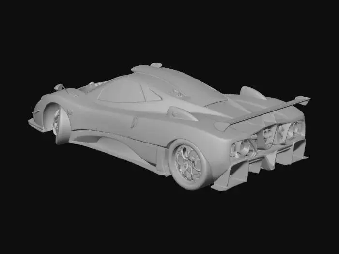3D model for Pagani Super Car