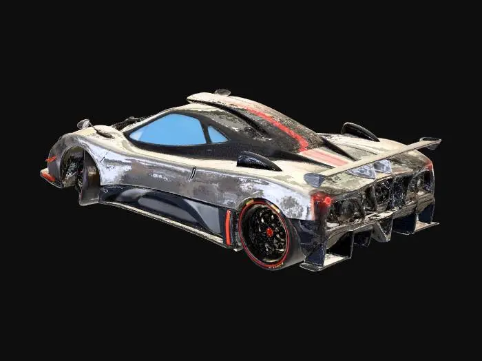 3D model for Pagani Super Car