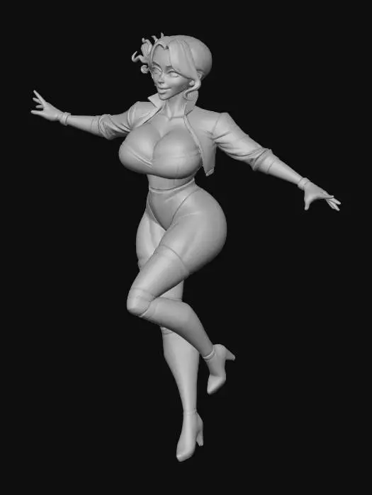 3D model for Skyward Heroine