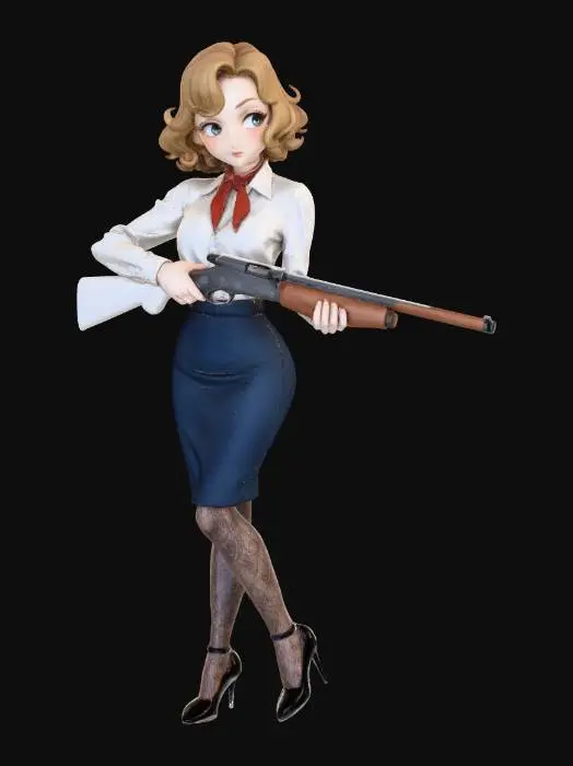 3D model for Detective Glamour