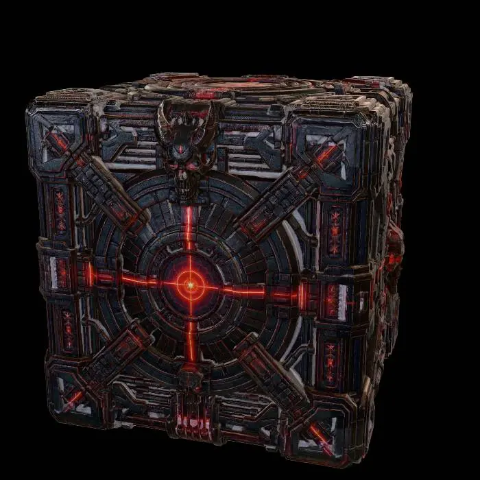 3D model for Crimson Runic Cube