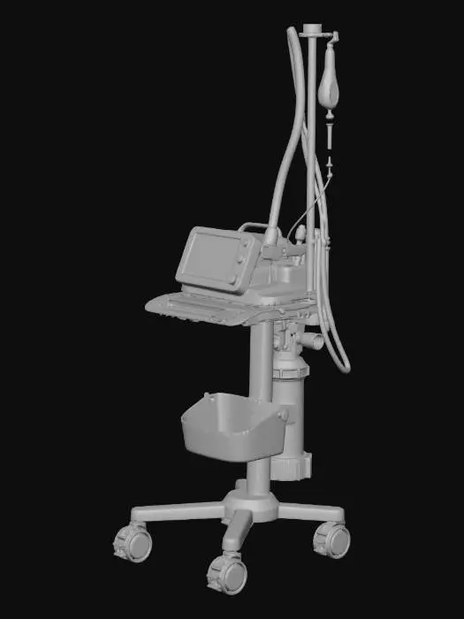 3D model for Medical Ventilator System