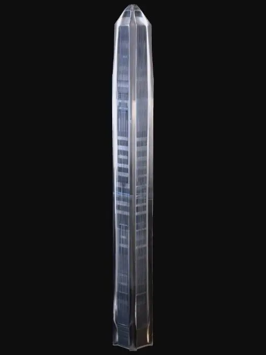 3D model for Skyscraper Skyline