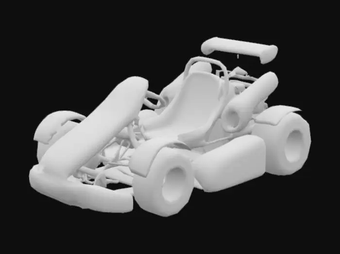 3D model for Speed Racer Kart