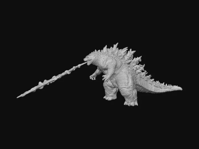 3D model for Godzilla