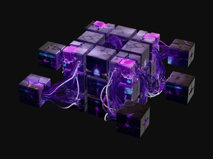 3D model for Neon Cube Network