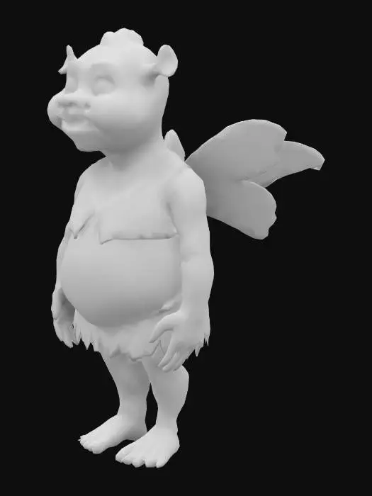 3D model for ethereal fairy shrek 