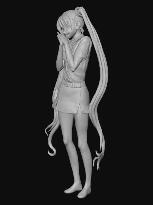 3D model for Miku