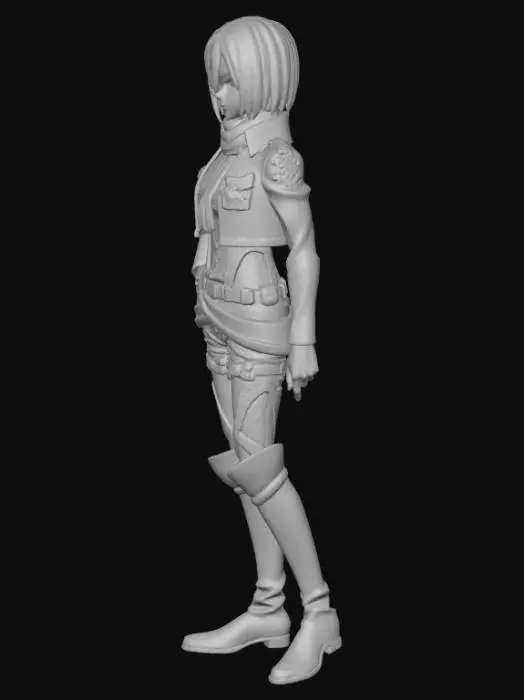 3D model for Mikasa