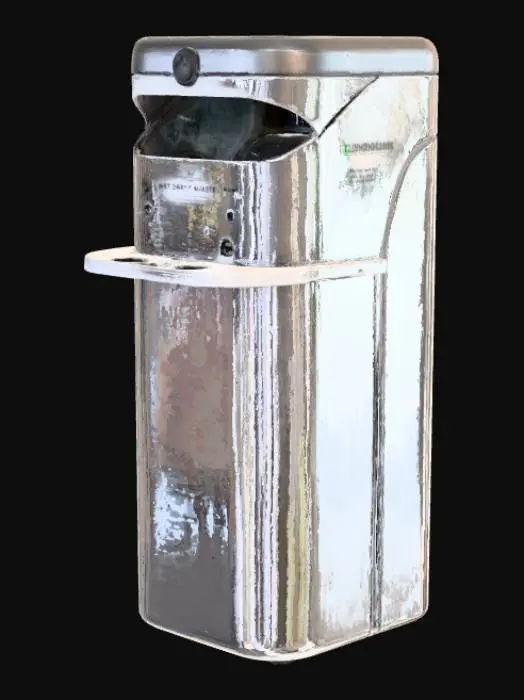 3D model for The Wet & Dry Waste Separator is a smart dustbin that automatically segregates waste into wet (food scraps, peels) and dry (paper, plastic). It uses a moisture sensor to detect wetness, an IR sensor to sense when waste is dropped, and a servo motor to rotate a flap, directing waste into the correct bin. LEDs indicate classification, while optional Python integration allows real-time data logging. Hardware includes Arduino, sensors, servo, LEDs, breadboard, 5V supply, and a dual-compartment dustbin. The system enables hygienic, automatic segregation, reduces manual effort, supports recycling, and is suitable for homes, schools, offices, and smart city projects.