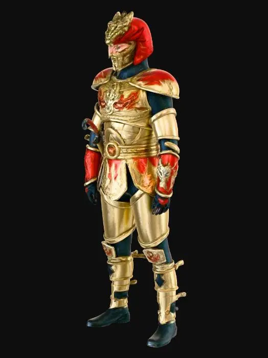 3D model for Armored Warrior