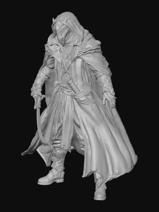 3D model for Shadowblade Ronin