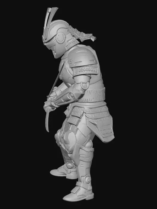 3D model for samurai ultra robotique