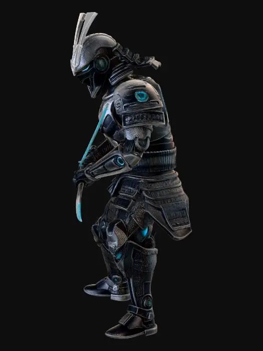 3D model for samurai ultra robotique