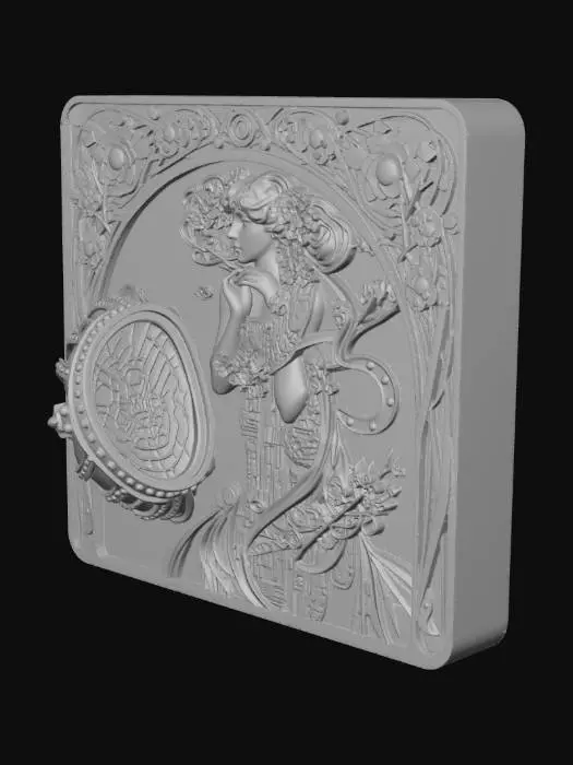 3D model for Ethereal Muse