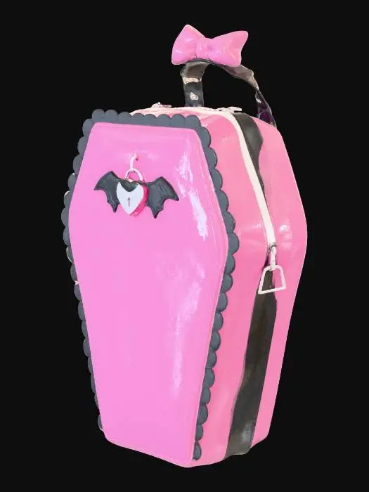 3D model for Pink Coffin Bat Bag