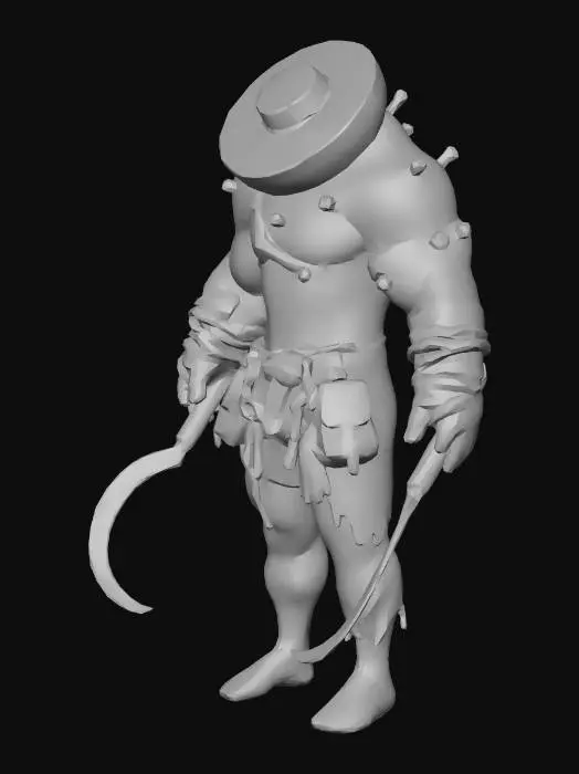 3D model for Iron Sentinel