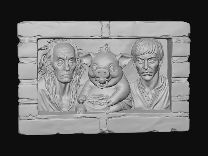 3D model for The First Stone 1