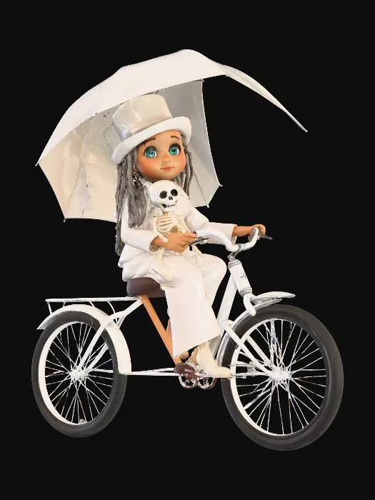 3D model for Skelly Doll