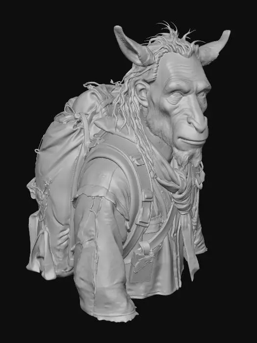 3D model for Nomadic Wanderer