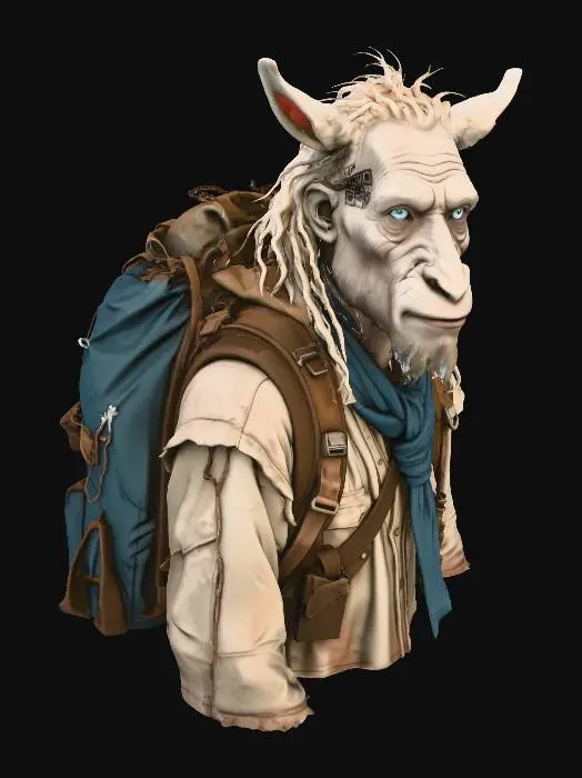 3D model for Nomadic Wanderer