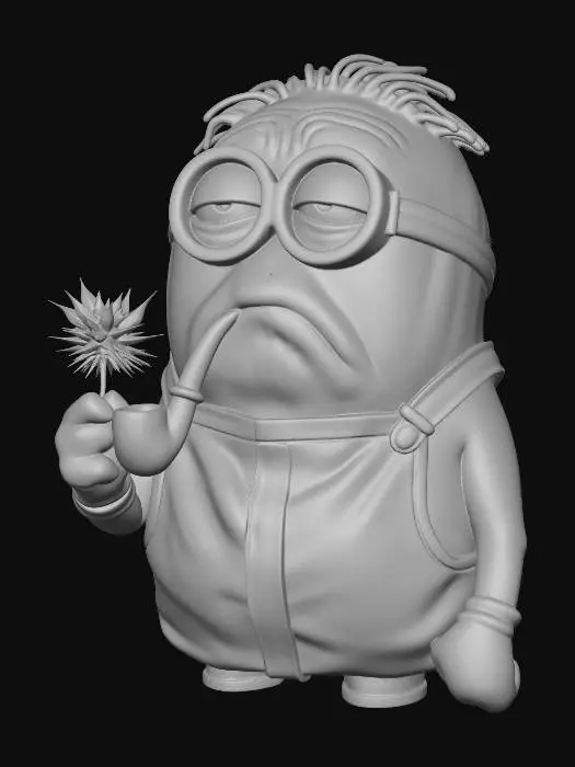 3D model for Grumpy Minion