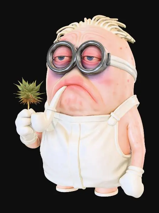 3D model for Grumpy Minion