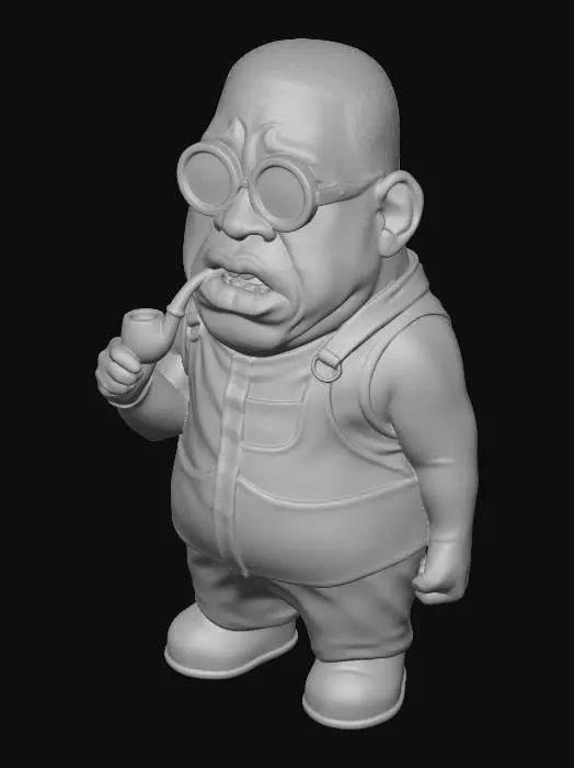 3D model for Will Smith Minion