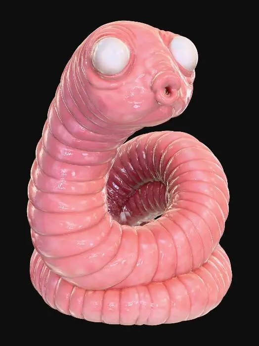 3D model for Cocky the Wiggly Wonder