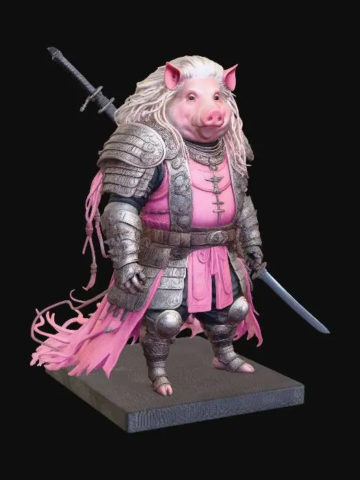 3D model for Sir Pink
