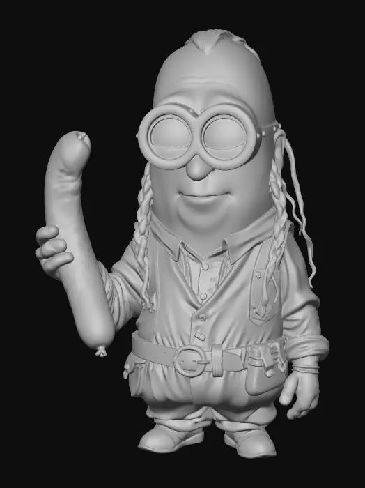 3D model for The Sausage-Wielding Minion