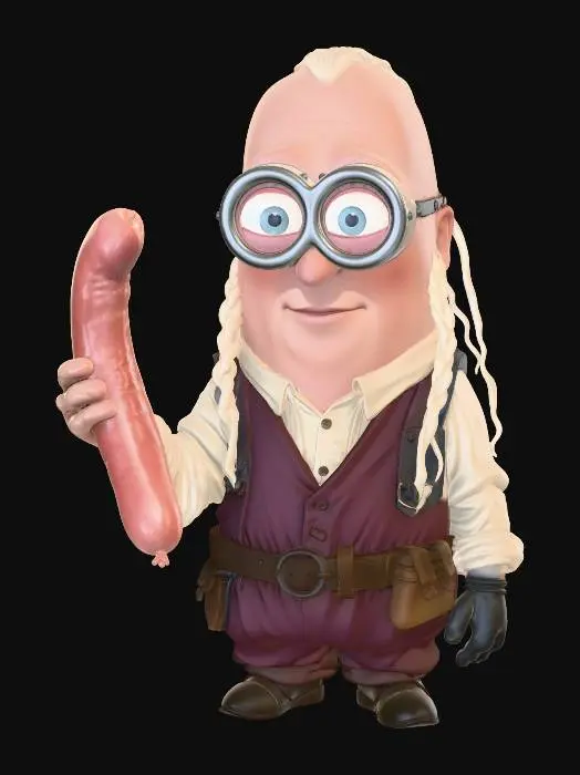 3D model for The Sausage-Wielding Minion