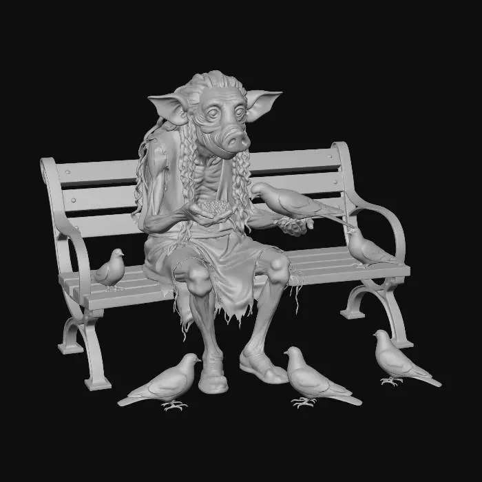 3D model for Harmony in the Garden