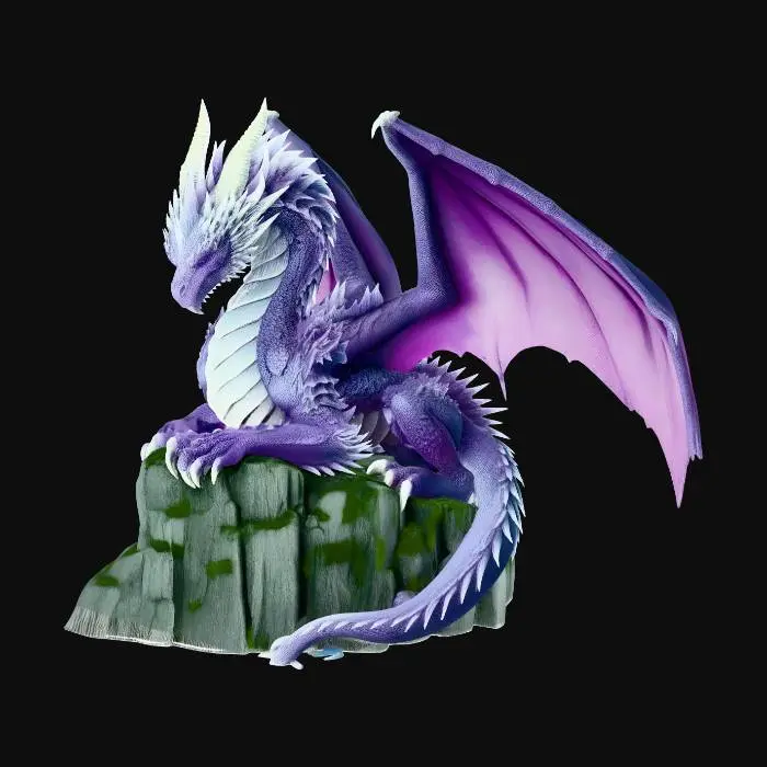 3D model for Mistbound Dragon