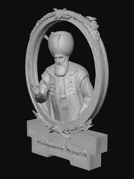 3D model for Ottoman Sultan Portrait
