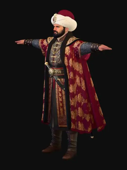 3D model for II.Mehmed