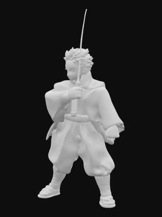 3D model for Demon Slayer Figure