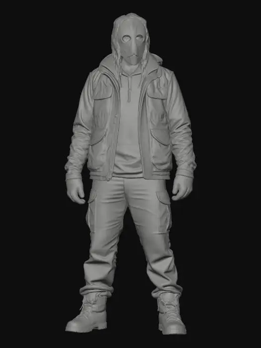 3D model for Masked Woodsman