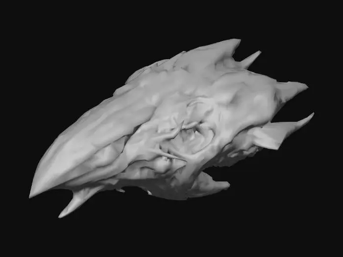 3D model for Void Sentinel Flagship Spaceship