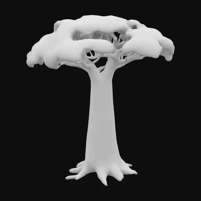 3D model for a baoboo
