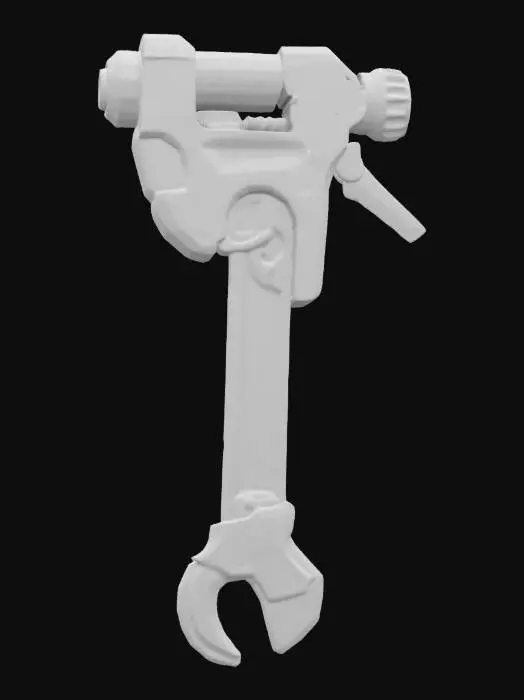 3D model for Futuristic Wrench