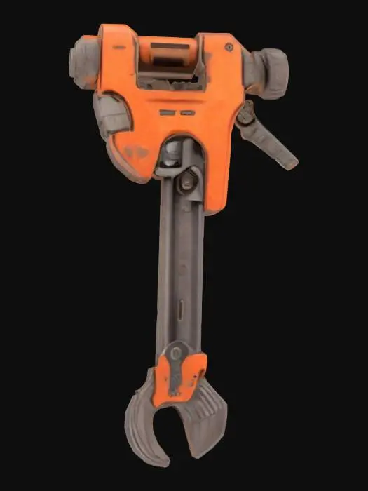 3D model for Futuristic Wrench