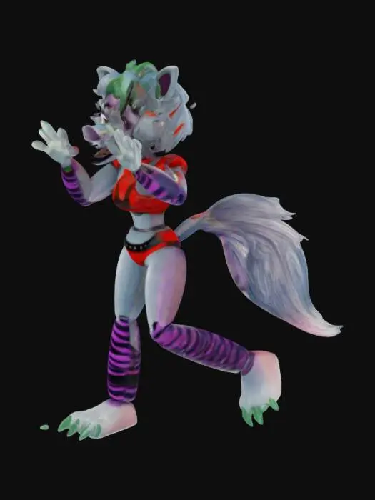 3D model for Rockstar Wolf Character
