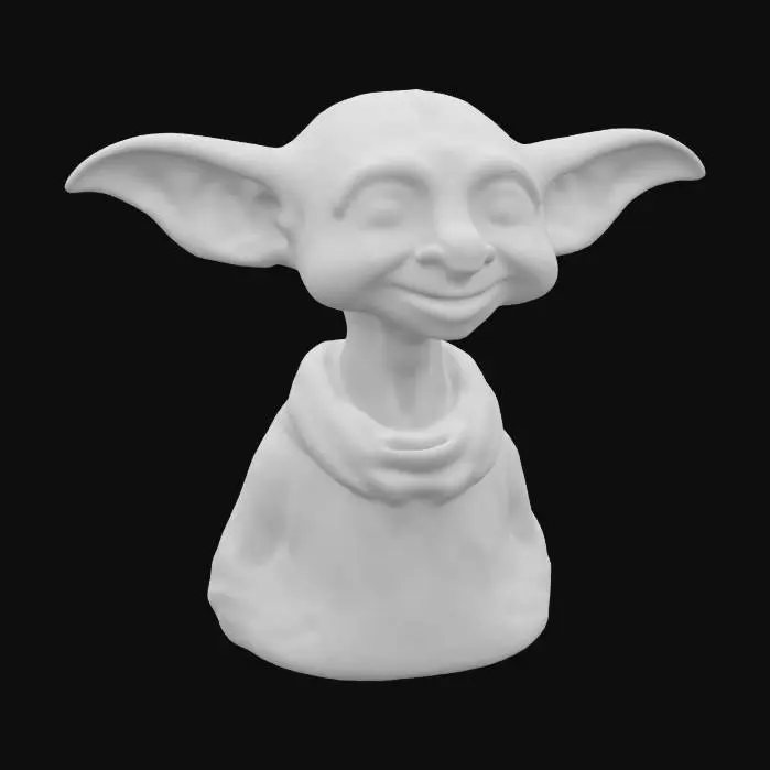 3D model for on the bust Dobby from harry potter