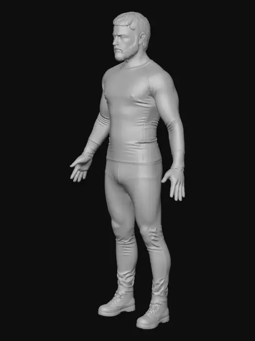 3D model for Monochrome Strength