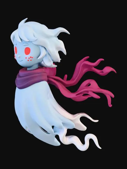 3D model for Velvyn the Whisper Child, #Halloween2025#