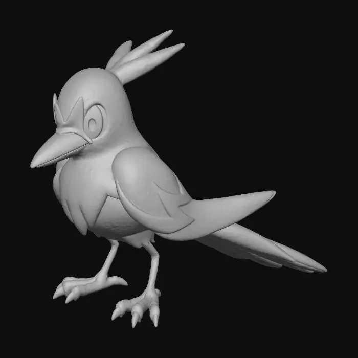 3D model for Pokémon Corviknight
